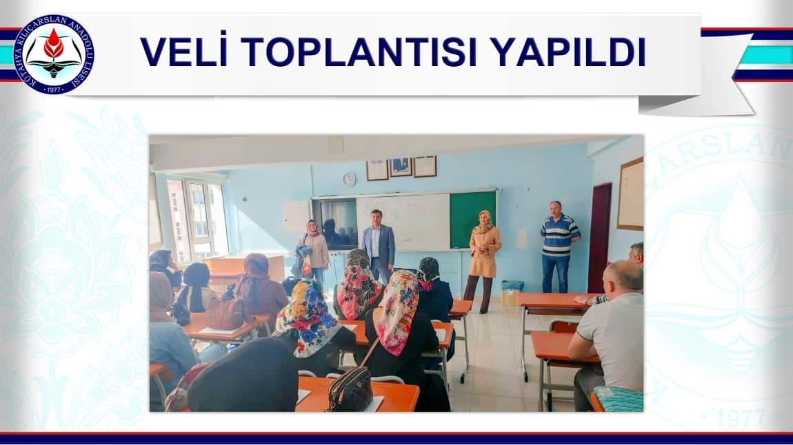 VELİ TOPLANTISI YAPILDI